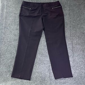 Worthington Modern Fit Plum Pants